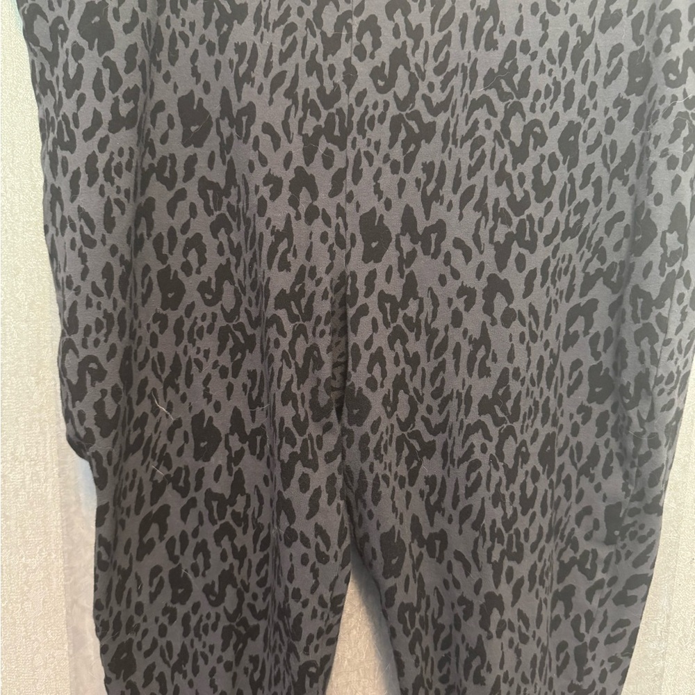 Torrid Black and Gray Knit Jumpsuit